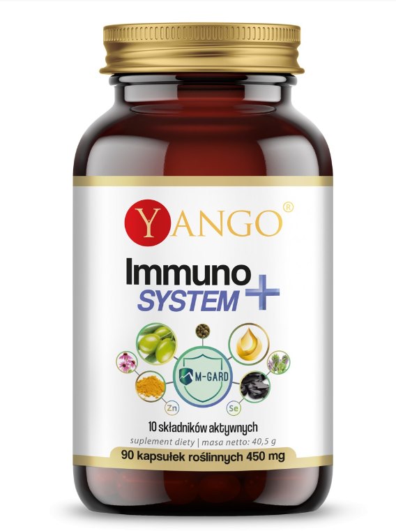 Yango - Immuno System+, 90 kapslar | Vitaminer och MineralerImmunförsvaretGurkmeja | Apoteka