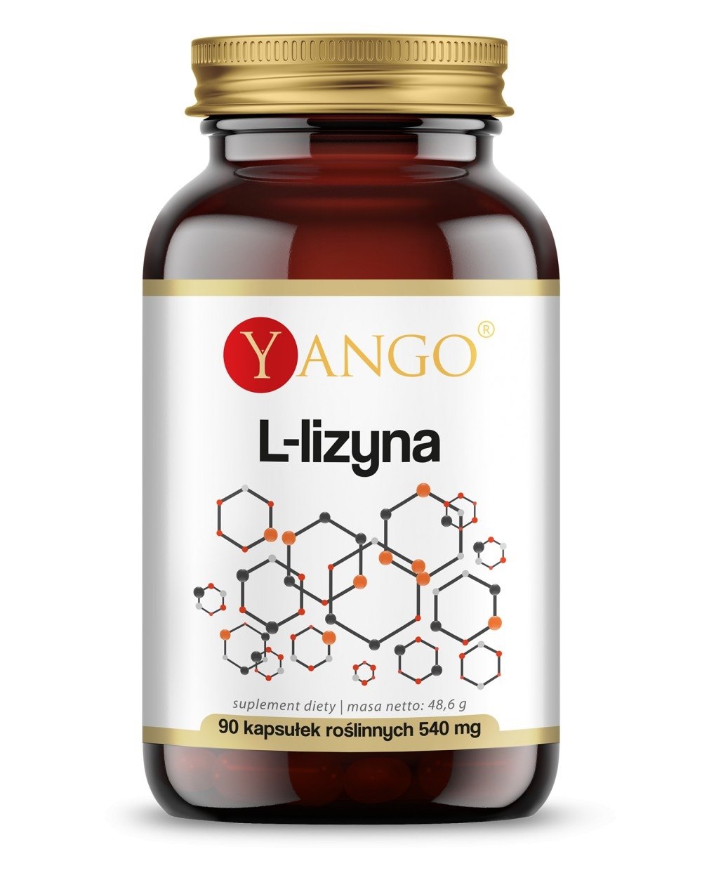 Yango - L-lysin, 90 kapslar | Vitaminer och MineralerAminosyror och BCAAMultimineralerFitness och träningL-lysin | Apoteka