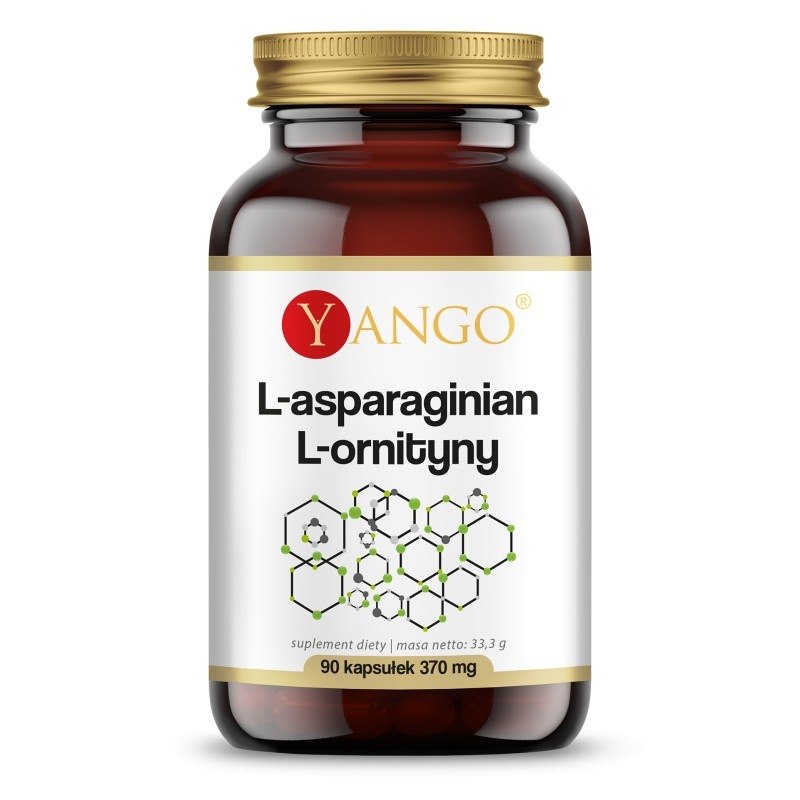 Yango - L-ornitin L-aspartat, 90 kapslar | Vitaminer och MineralerIndividuella aminosyror | Apoteka