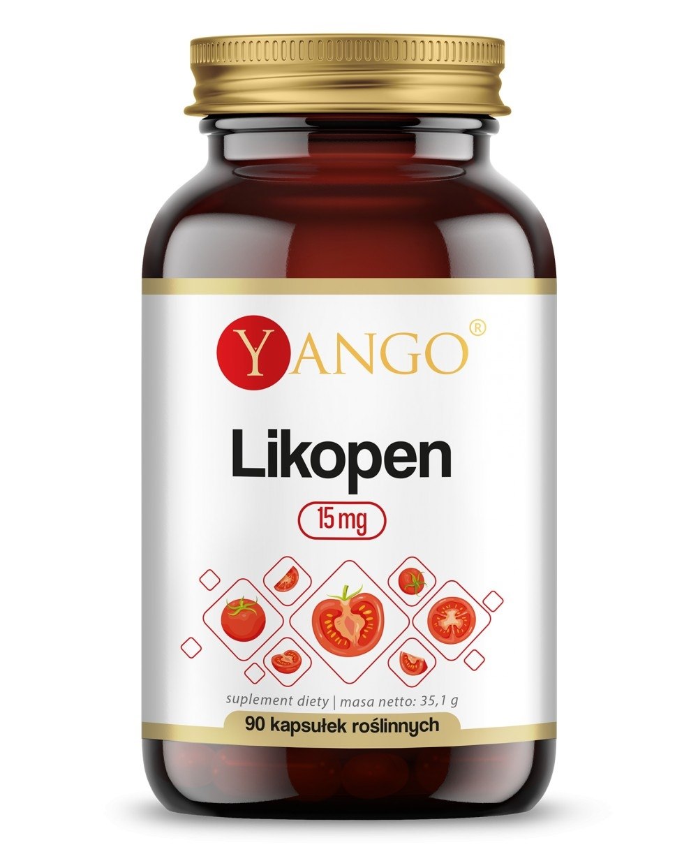 Yango - Lykopen från Tomater, 90 kapslar | Vitaminer och MineralerHälsa och välbefinnandeÖrttillskottÖrter och växtbaserade preparat | Apoteka