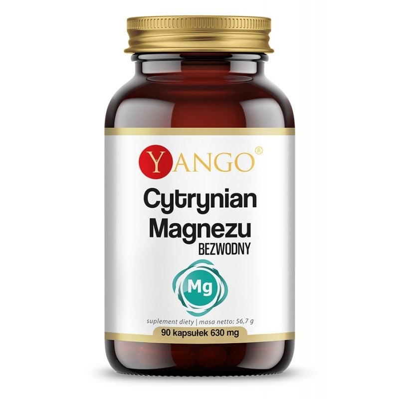 Yango - Magnesiumcitrat, 90 kapslar | Vitaminer och MineralerVissa mineralerMagnesium | Apoteka