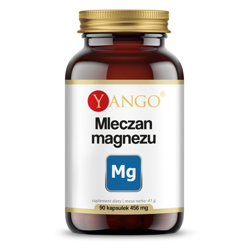 Yango - Magnesiumlaktat, 90 kapslar | Vitaminer och MineralerMagnesiumMatsmältningshälsa | Apoteka