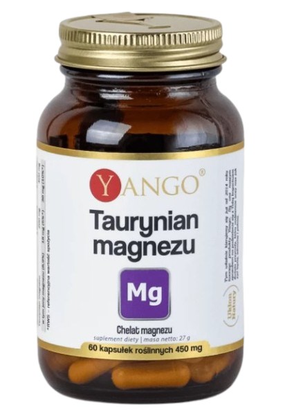 Yango - Magnesiumtaurat, 60 kapslar | Vitaminer och MineralerMagnesium | Apoteka