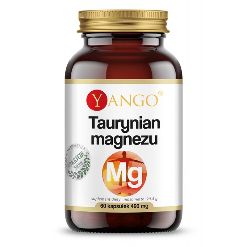 Yango Magnesium Taurate – 60 Kapslar | Vitaminer och MineralerVissa mineralerMagnesium | Apoteka