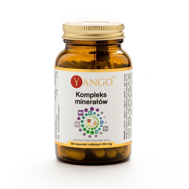 Yango - Mineral Komplex, 90 kapslar | Vitaminer och MineralerMultimineraler | Apoteka