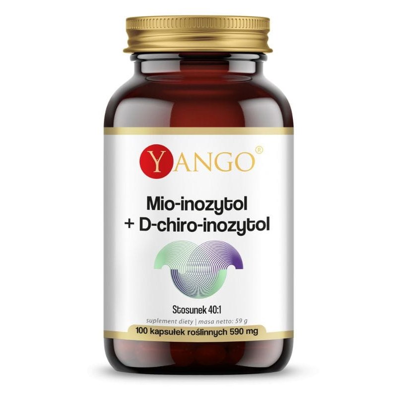 Yango - Myo-inositol + D-chiro-inositol, 100 kapslar