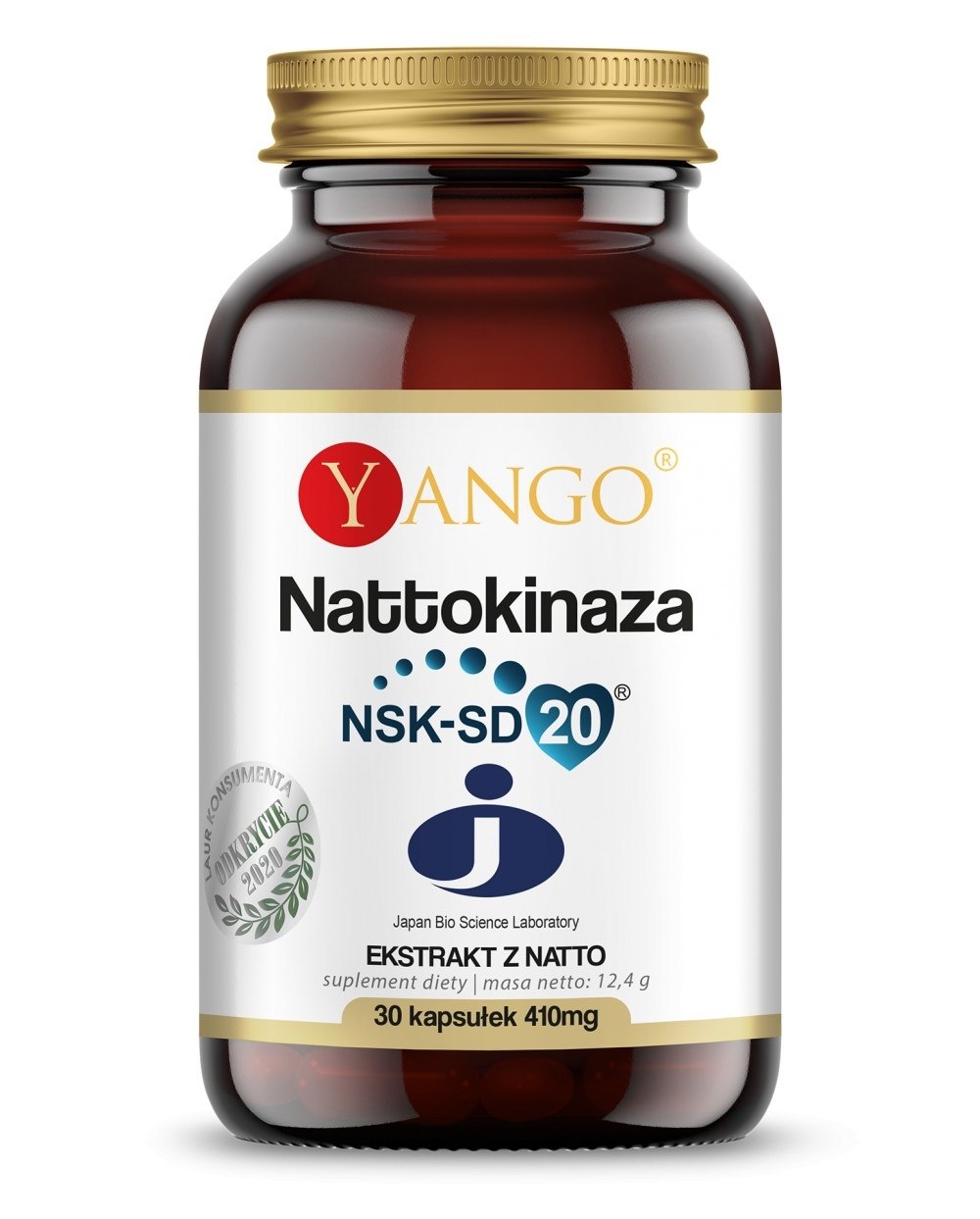 Yango - Nattokinaza NSK-SD 20, 30 kapslar | Vitaminer och MineralerImmunförsvaret | Apoteka