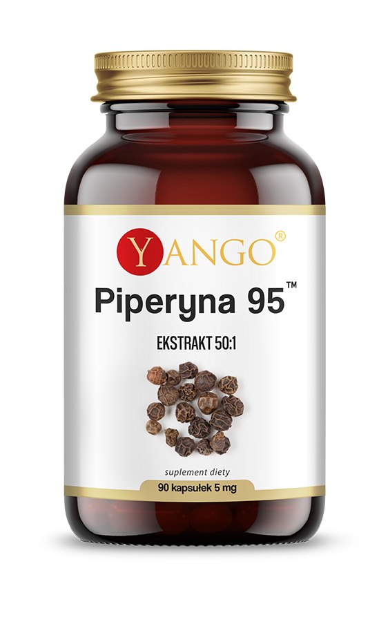 Yango - Piperin 95, 90 kapslar | Vitaminer och MineralerHälsa och välbefinnandeHälsokostMatsmältningshälsaÖrter och växtbaserade preparat | Apoteka