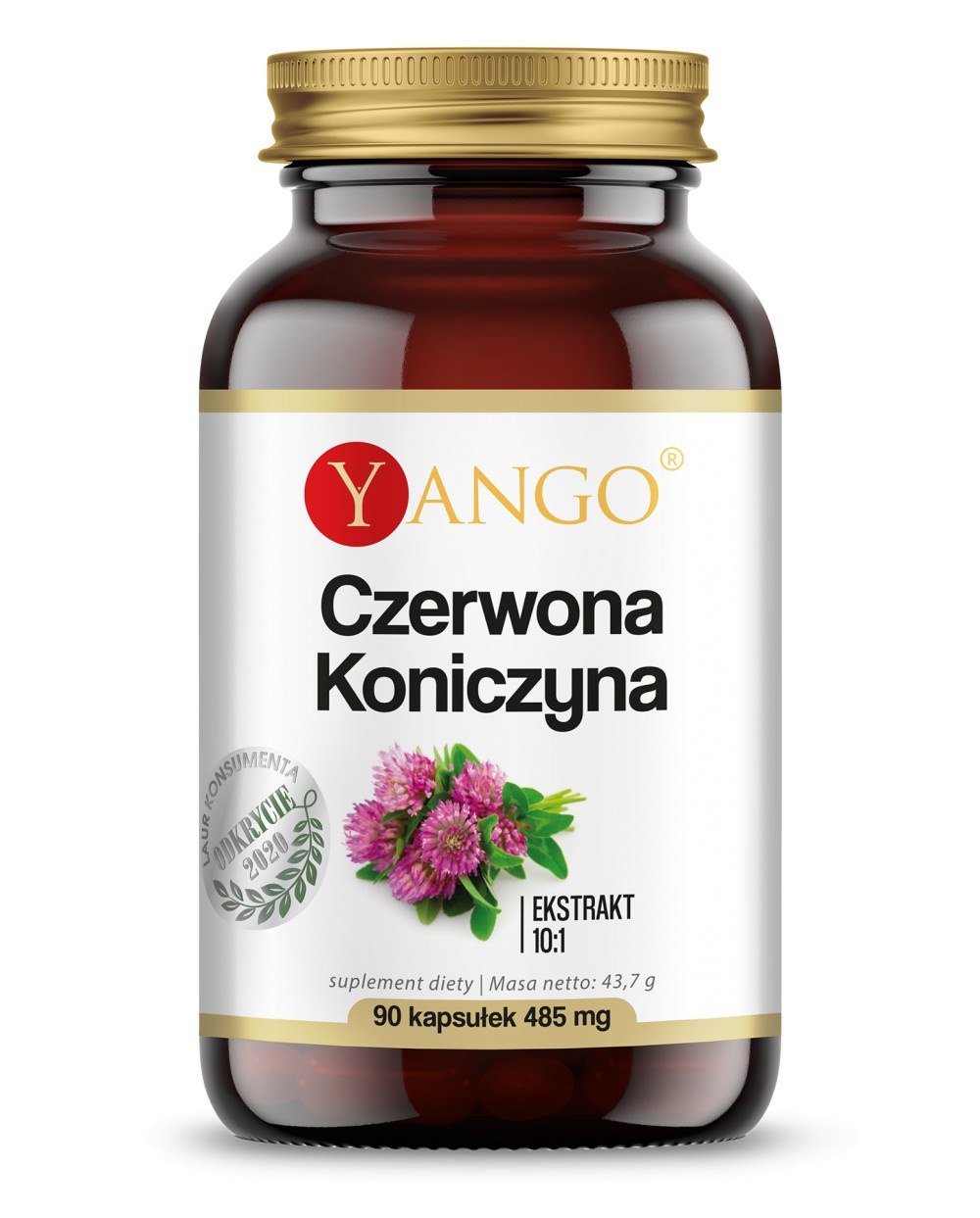 Yango - Rödklöver, 90 kapslar | Vitaminer och MineralerHälsa och välbefinnandeÖrttillskottÖrter och växtbaserade preparat | Apoteka