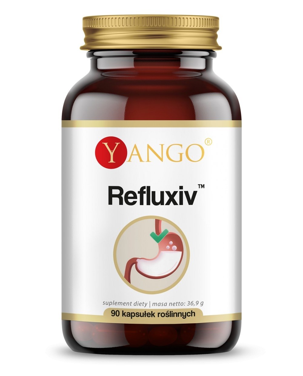 Yango - Refluxiv, 90 kapslar | Vitaminer och MineralerMatsmältningshälsa | Apoteka