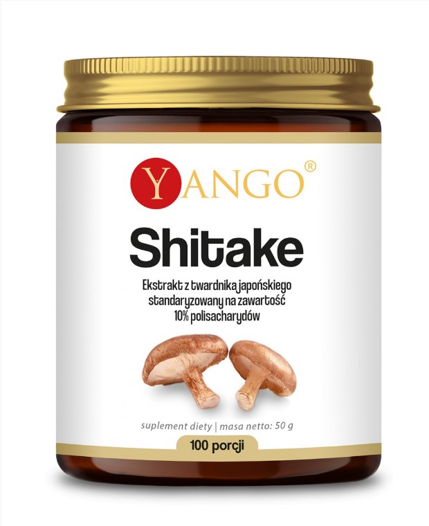 Yango - Shitakeextrakt, 10% polysackarider, 50 g | Vitaminer och MineralerSvamptillskottÖrter och växtbaserade preparat | Apoteka