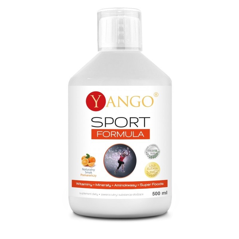 Yango - Sport Formula Multivitamin, 500 ml | MultivitaminerHälsokostFitness och träningSpirulina | Apoteka