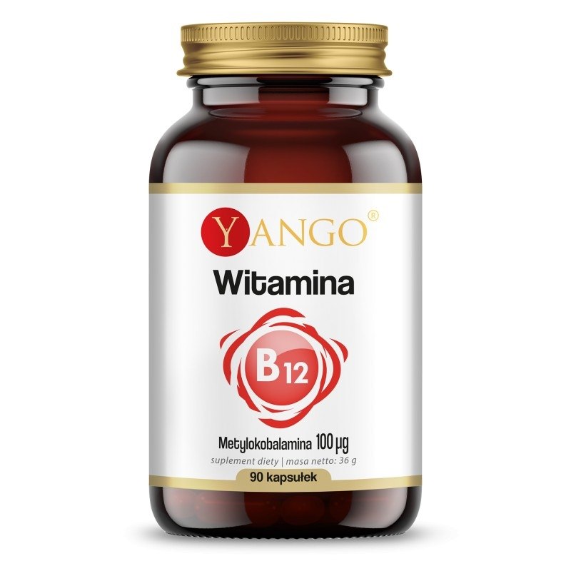 Yango Vitamin B12 Methylcobalamin – 90 kapslar | Vitaminer och MineralerVissa vitaminerB12 | Apoteka