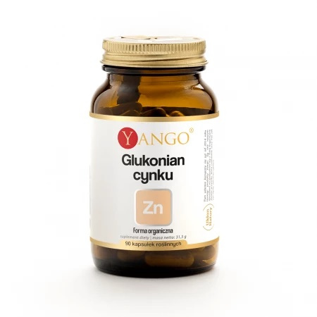 Yango - Zinkglukonat, 90 kapslar | Vitaminer och MineralerVissa mineralerZink | Apoteka