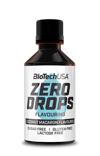 BioTechUSA - Zero Drops, Kokosmakron - 50 ml | HälsokostMaca | Apoteka