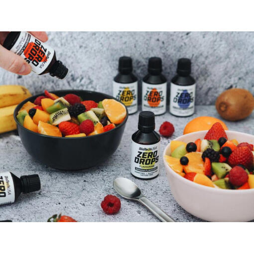 BioTechUSA - Zero Drops, Vanilj, 50 ml - Bild 4