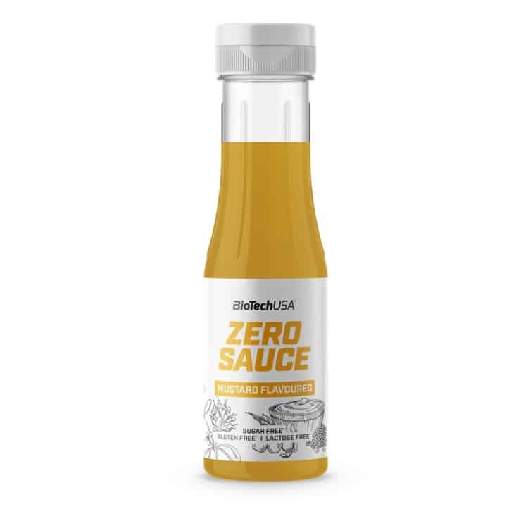 BioTechUSA - Zero Sauce, Senap, 350 ml | HälsokostSåser | Apoteka