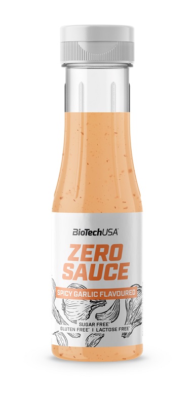 BioTechUSA - Zero Sauce, Kryddig Vitlök, 350 ml | HälsokostSåser | Apoteka