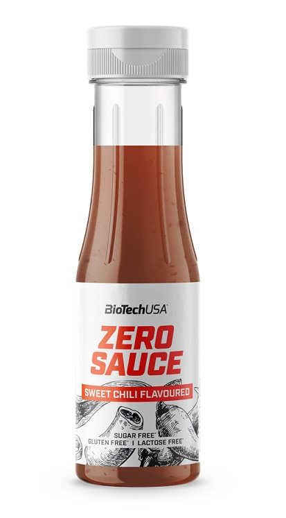 BioTechUSA - Zero Sauce, Söt Chili, 350 ml | HälsokostSåser | Apoteka