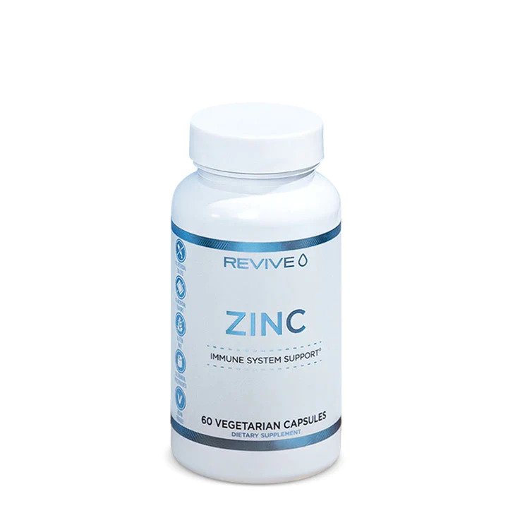 Revive - Zink, 60 vegetabiliska kapslar | Vitaminer och MineralerVeganska produkterVissa mineralerZinkHälsa och välbefinnandeHälsokost | Apoteka