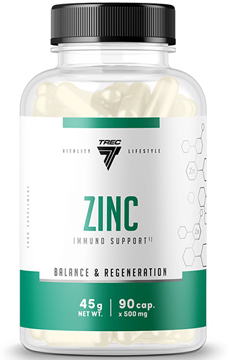 Trec Nutrition - Zink, 90 kapslar | Vitaminer och MineralerZinkHälsa och välbefinnandeHår och naglarHälsokostSkönhet | Apoteka