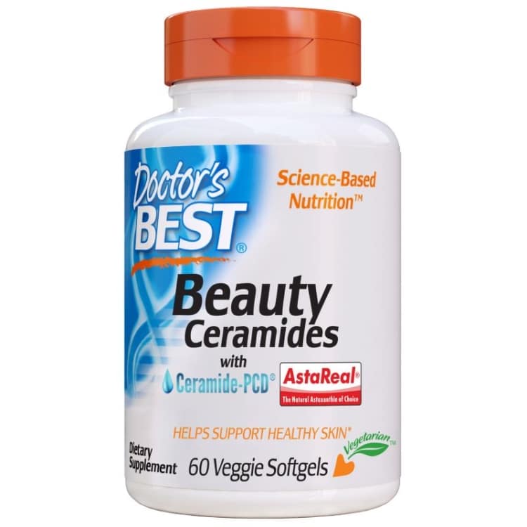 Doctors Best - Beauty Ceramides med Ceramid-PCD, 60 vegetabiliska kapslar | Vitaminer och MineralerHälsa och välbefinnandeKosttillskott för kvinnorHälsokostSkönhet | Apoteka