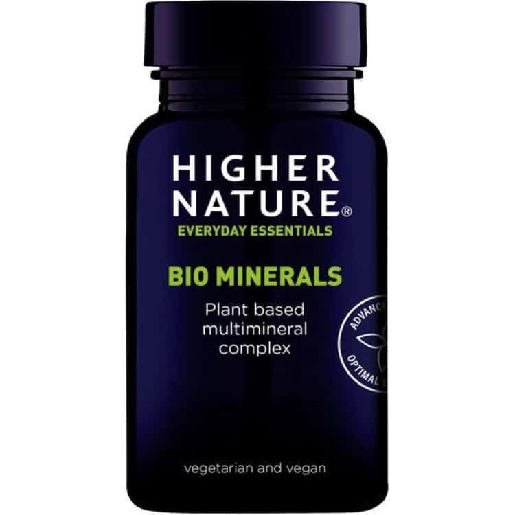 Higher Nature - Bio Mineraler, 90 tabletter | Vitaminer och MineralerHälsa och välbefinnandeHälsokostMultimineraler | Apoteka