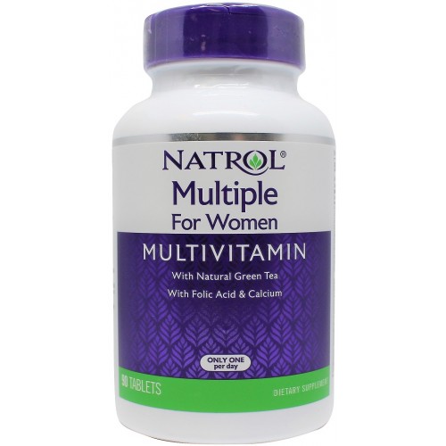 Natrol - Multivitamin för kvinnor, 90 tabletter | Vitaminer och MineralerMultivitaminerKosttillskott för kvinnorHälsokost | Apoteka