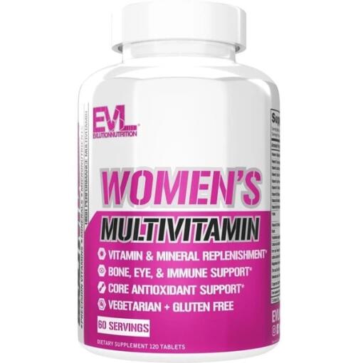 EVLution Nutrition - Multivitamin för kvinnor, 120 tabletter - Bild 3