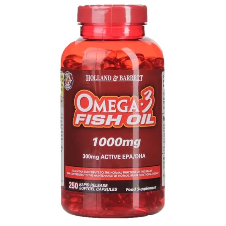 Holland &amp; Barrett - Omega 3 Fiskolja, Storlek | Hälsa och välbefinnandeOmegas - EFA - CLA - oljorOmega och fiskoljaHälsokostOmega & Näringsoljor | Apoteka