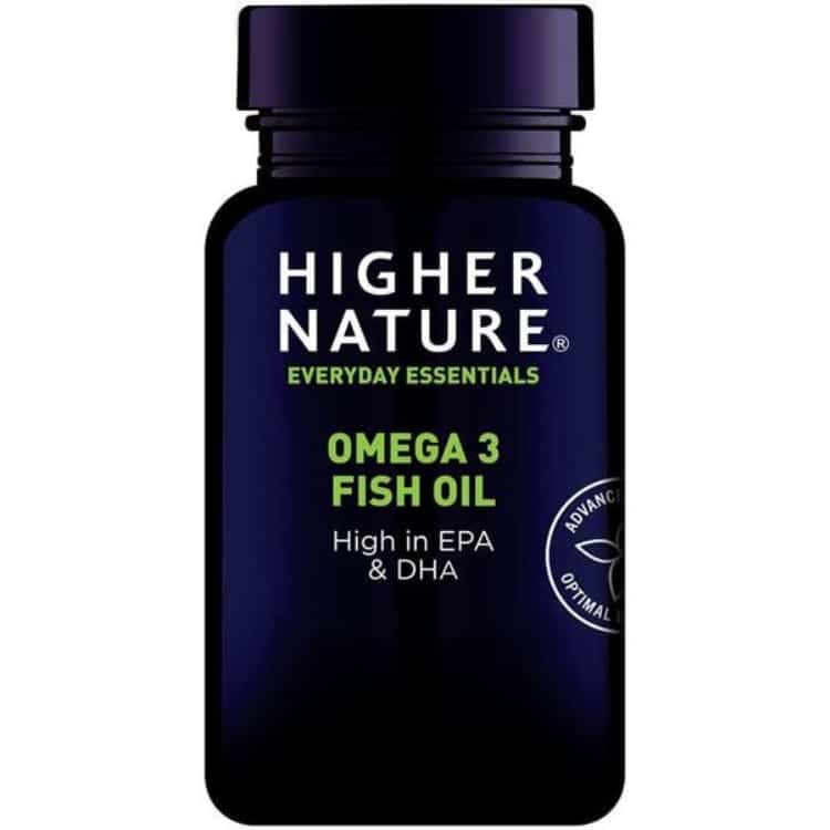 Higher Nature - Omega 3 Fiskolja, Storlek | Hälsa och välbefinnandeOmegas - EFA - CLA - oljorÖgonhälsaOmega och fiskoljaHälsokostOmega & Näringsoljor | Apoteka