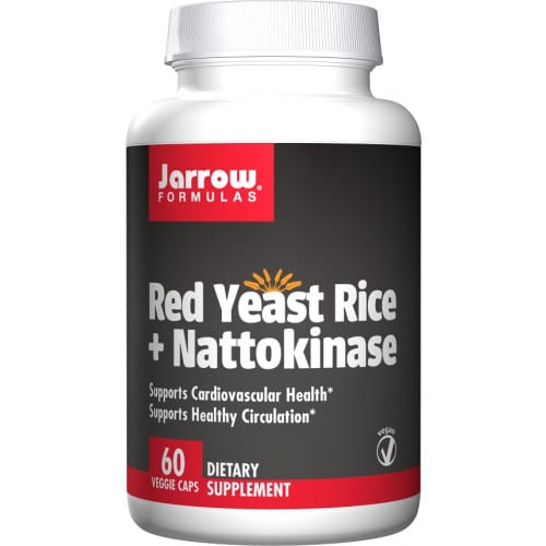 Jarrow Formulas - Röd Jäst Ris + Nattokinase, 60 kapslar | Vitaminer och MineralerVeganska produkterHälsa och välbefinnandeHälsokostKoenzym Q10 | Apoteka