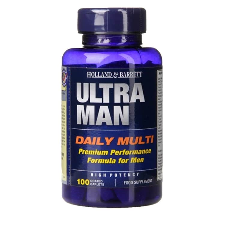 Holland &amp; Barrett - Ultra Man Multivitamin, 100 tabletter | Vitaminer och MineralerMultivitaminerHälsokostVitaminer för män | Apoteka